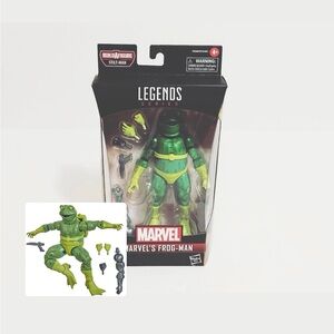 Marvel Legends Spider-Man 6-Inch Frog-Man Action Figure